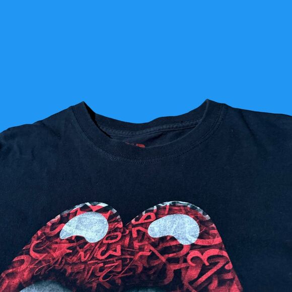 The Rolling Stones Band ‘Zip Code’ Concert Tour Shirt 2XL Lips Tongue Jagger - Picture 7 of 12